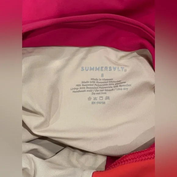 Summersalt The Ruffle Backflip in Summer Berry & Spritz, size 8, EUC - Picture 9 of 9